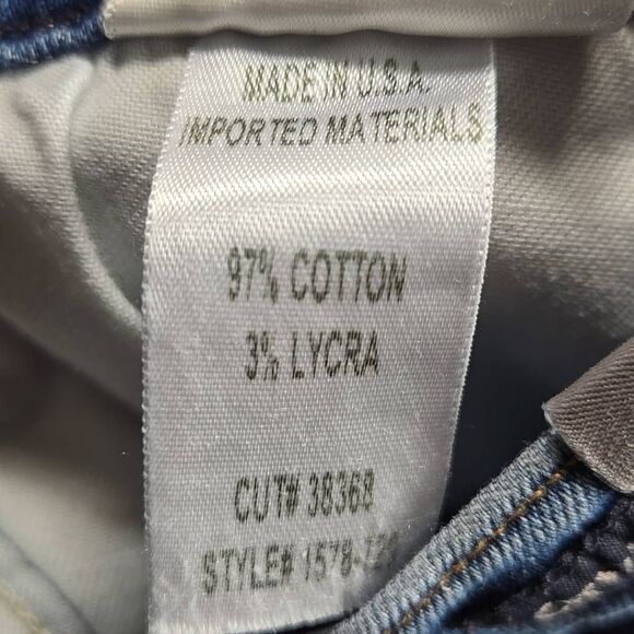 Citizens of Humanity Jeans Elsa Mid Rise Slim Fit Crop 32 - Picture 9 of 11